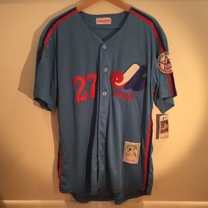 Mitchell & Ness Vladimir Guerrero Expos jersey NWT